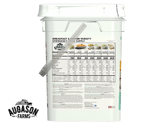 Augason Farms: Breakfast & Dinner Variety Pail